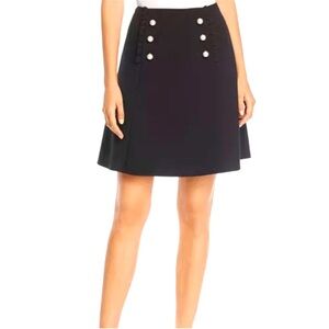 Kate Spade Pearl button crepe skirt size 10